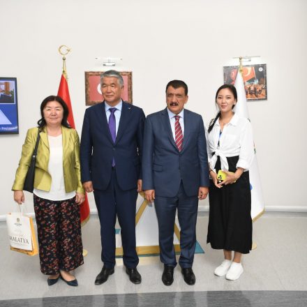 Türksoy Genel Sekreteri Sultan Raev’den Başkan Gürkan’a Ziyaret 