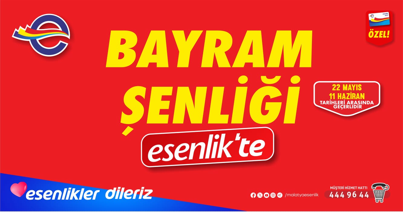 ESENLİK’TE BAYRAM ŞENLİĞİ BAŞLADI