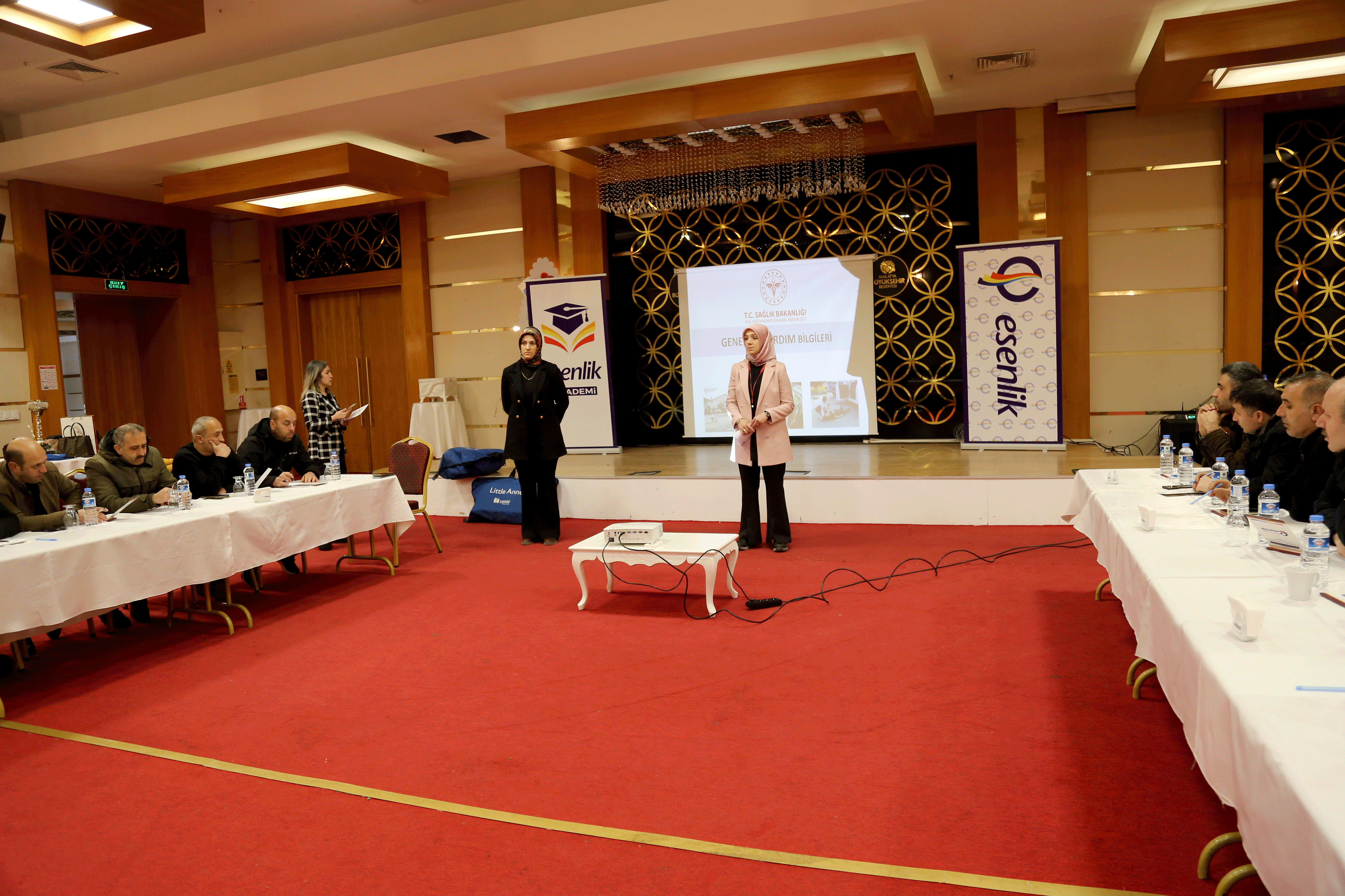 ESENLİK PERSONELİNE İLK YARDIM EĞİTİMİ