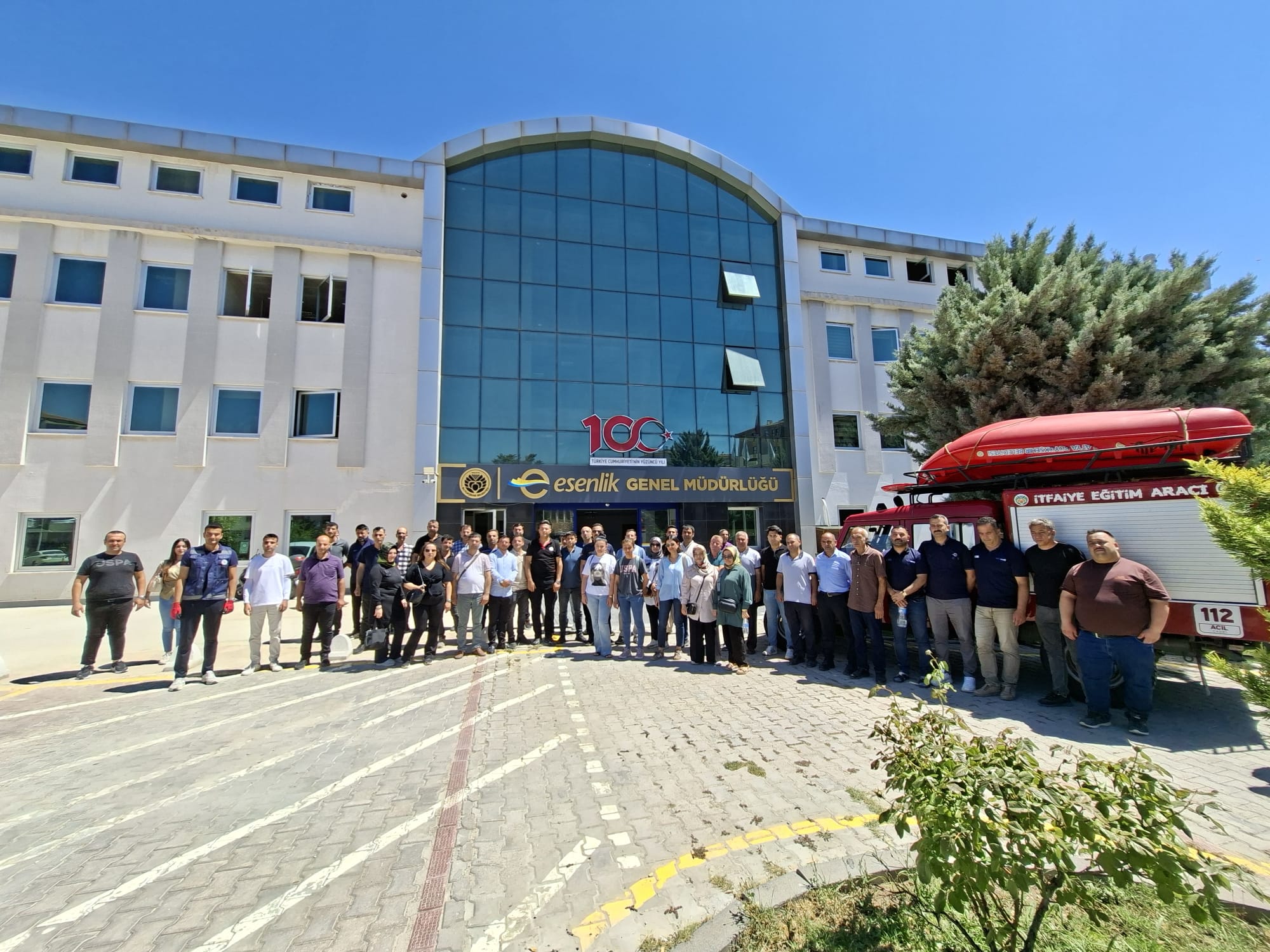 ESENLİK PERSONELLERİNE TEMEL YANGIN EĞİTİMİ