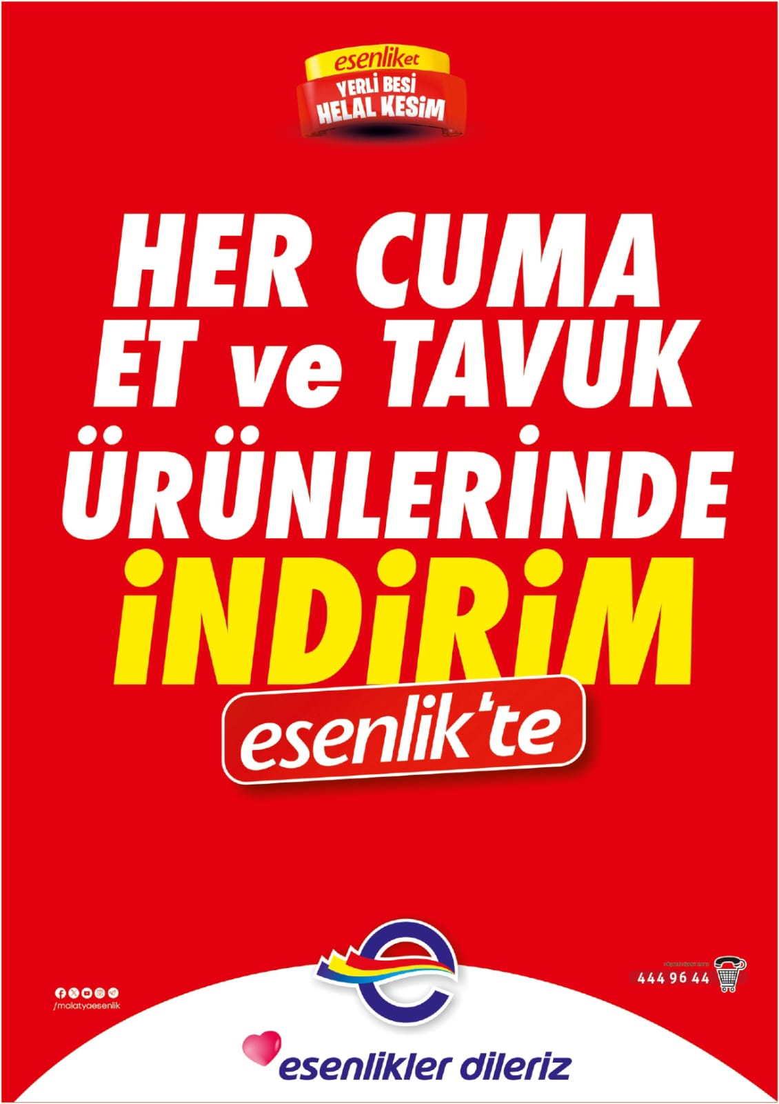 Her Cuma Et ve Et Ürünleri Günü Esenlik'te