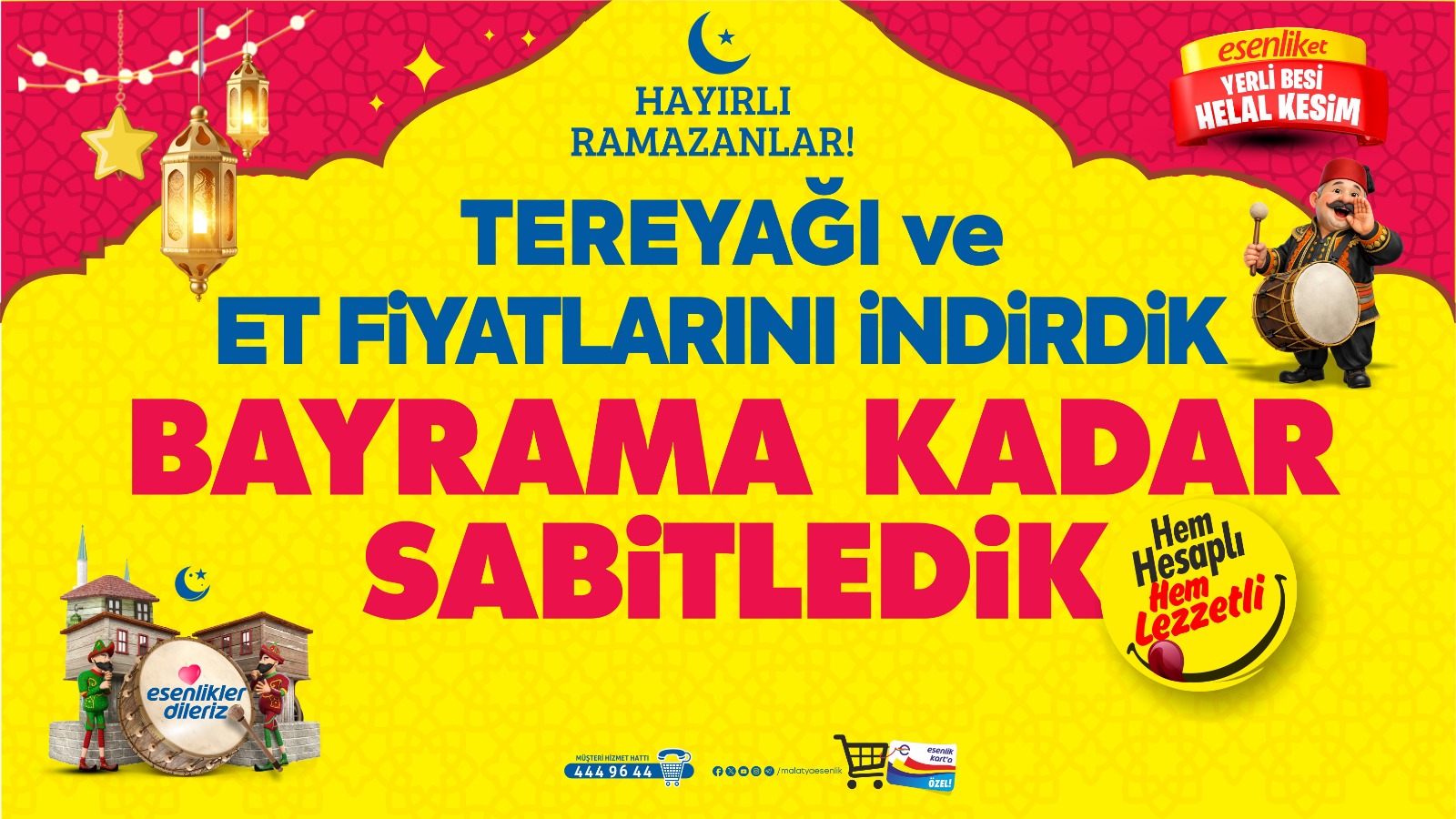 Esenlik Tereyağı ve Et Ürünlerinde İndirim Yaptı, Fiyatları Bayrama Kadar Sabitledi